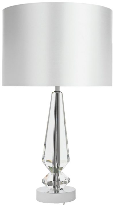 Heart of House - Ronde Crystal - Table Lamp - Chrome